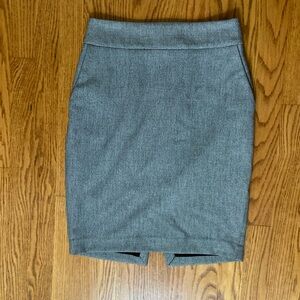 Express Black and gray textured pencil skirt